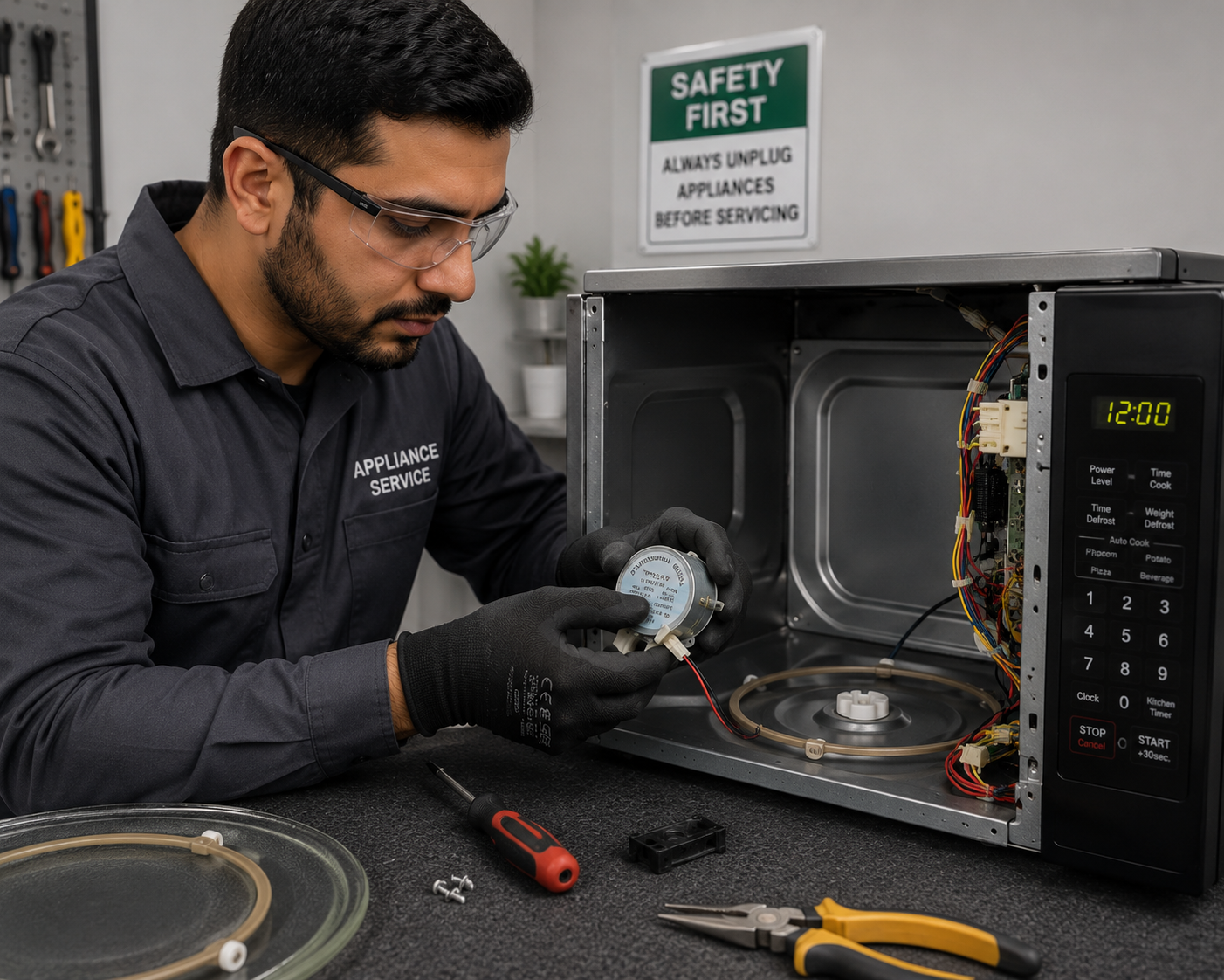 Turntable Motor Repair